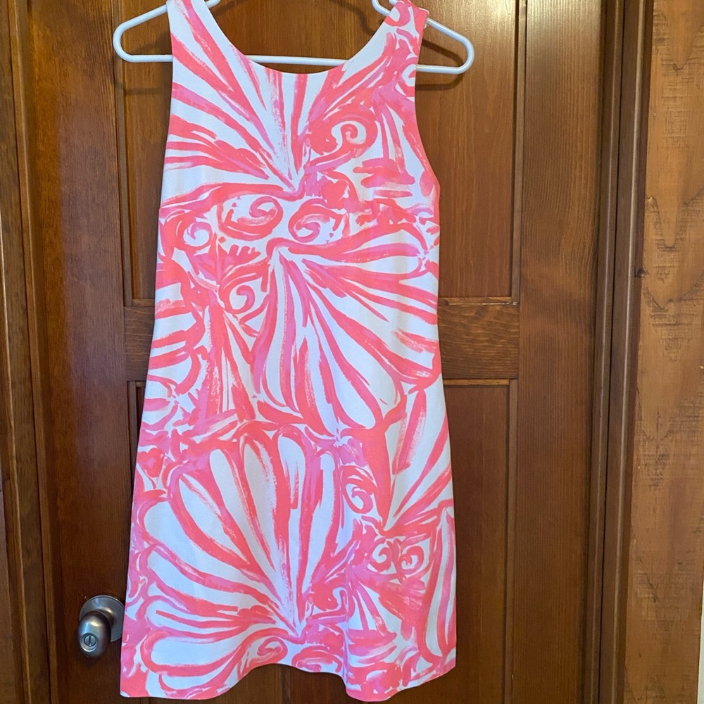 Lilly Pulitzer Pink and White Dress